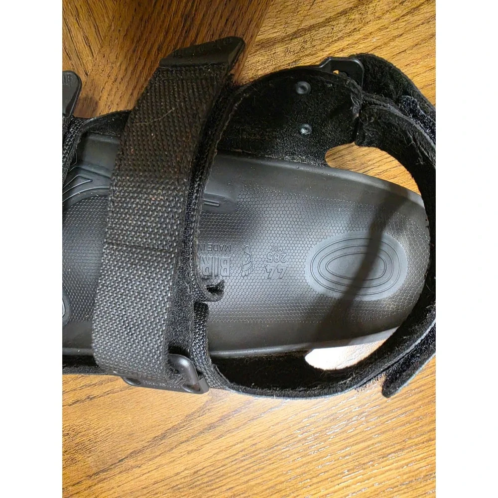 Birkenstock Tatacoa Mens Black Birko-Flor Sandals Outdoor Hiking 44 L13 M11